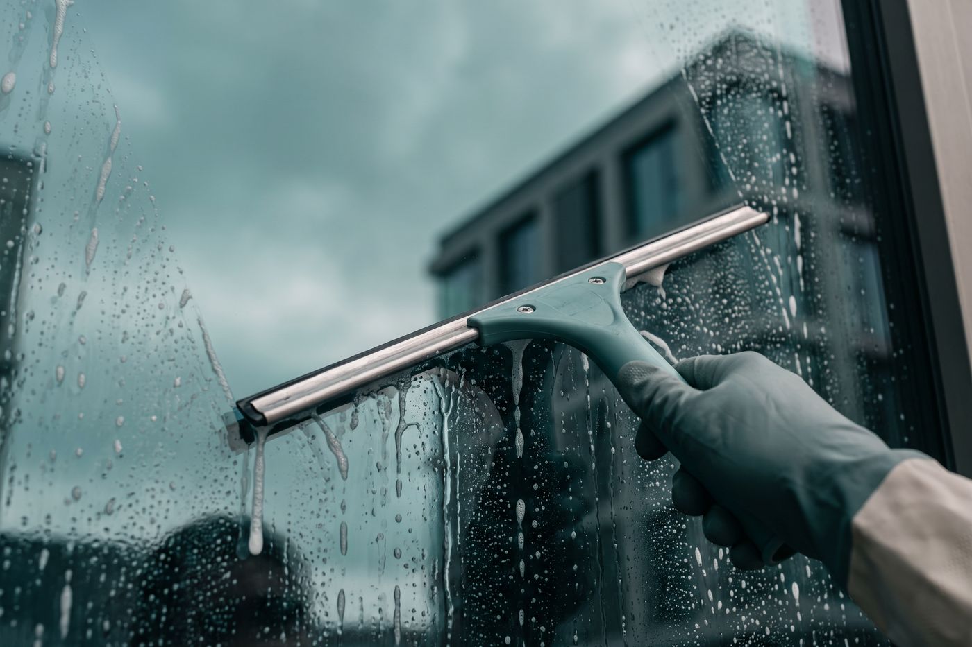 Streifenfreie Glasreinigung